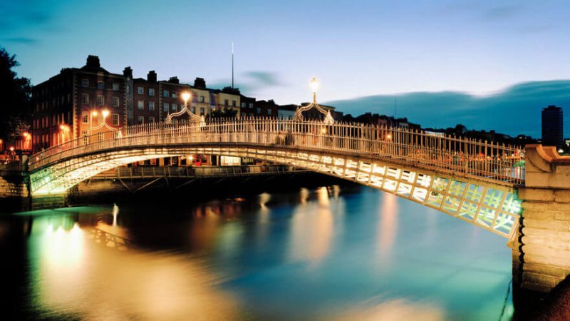 dublin hapenny bridge | explore dublin